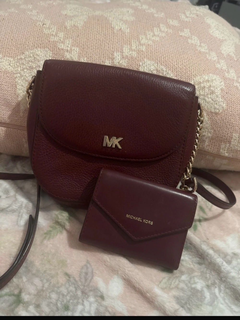 Michael Kors Crossbody with Matching Card Wallet